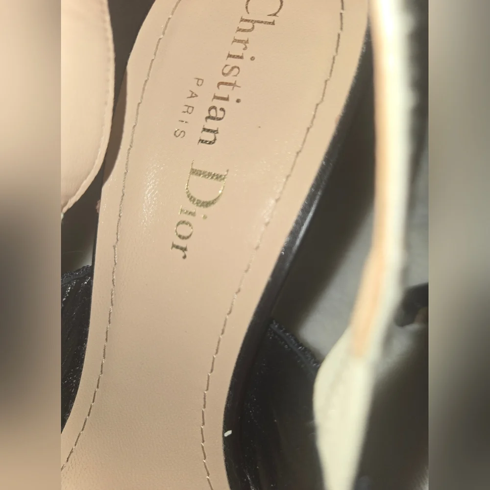 J'Adior Slingback PumpBlack Technical Fabric 37/ US 6.5 - Picture 11 of 17